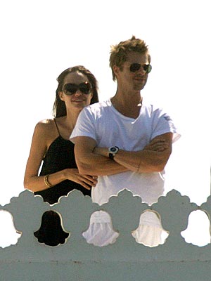 brad pitt pictures of angelina. Brad Pitt and Angelina Jolie